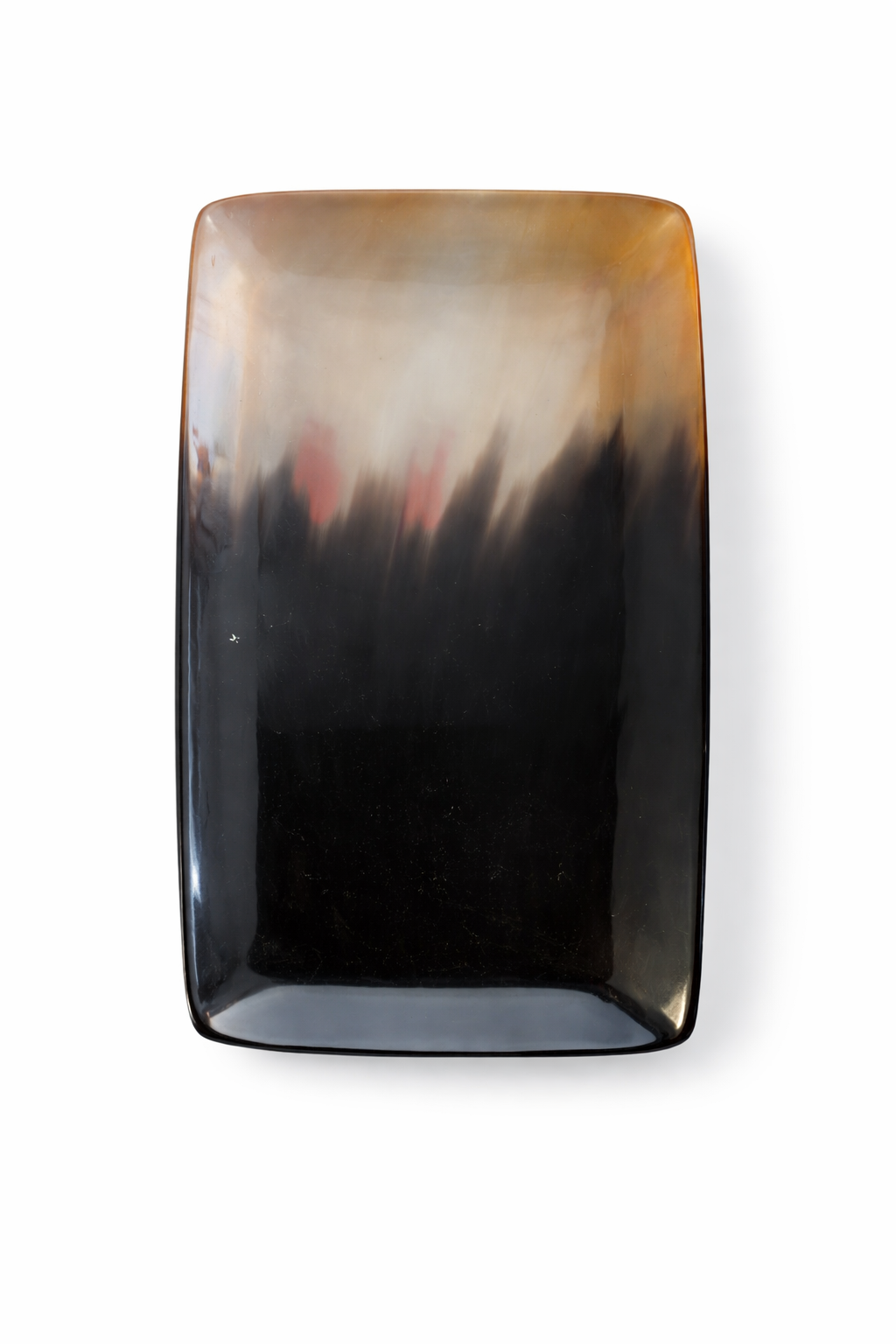 Black Horn Serving Tray