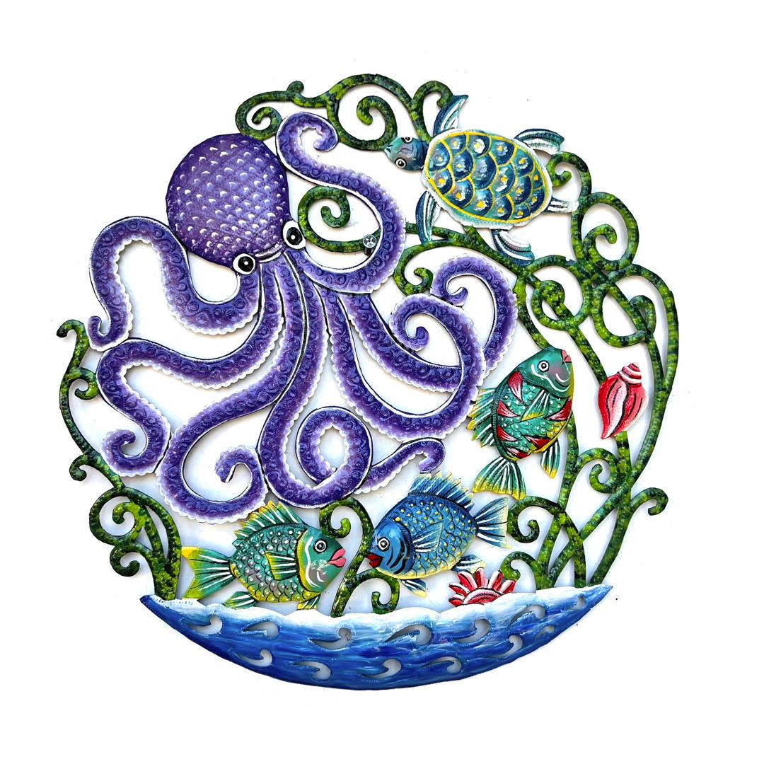 Colbert Purple Octopus Party