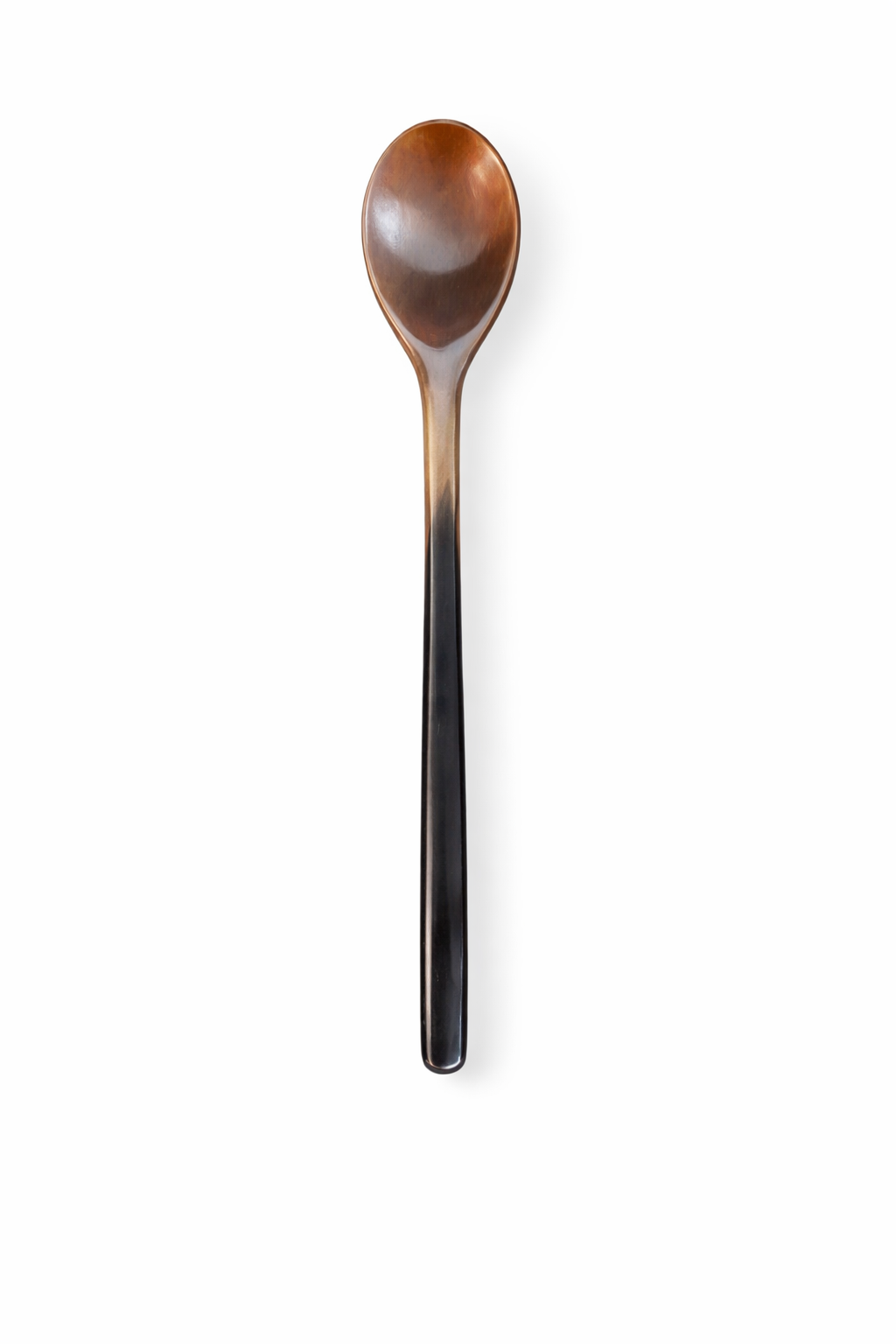 Amber & Black Horn Spoon