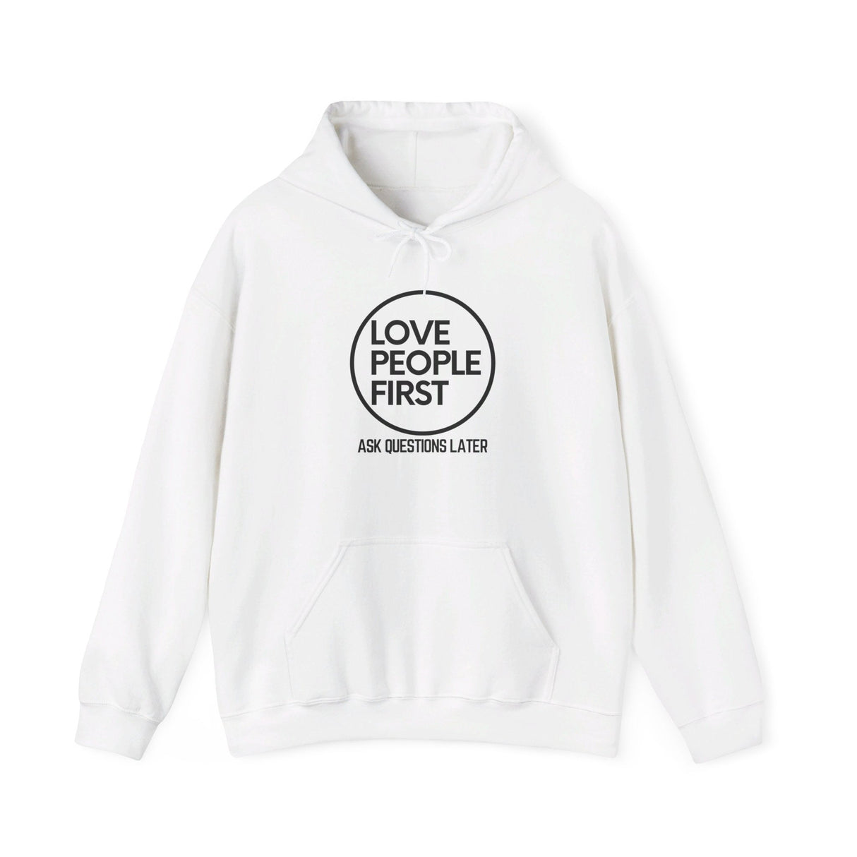 Love People First Hoodie