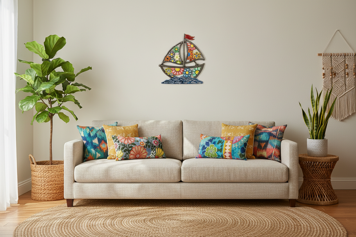 Daisy Boat- Painted