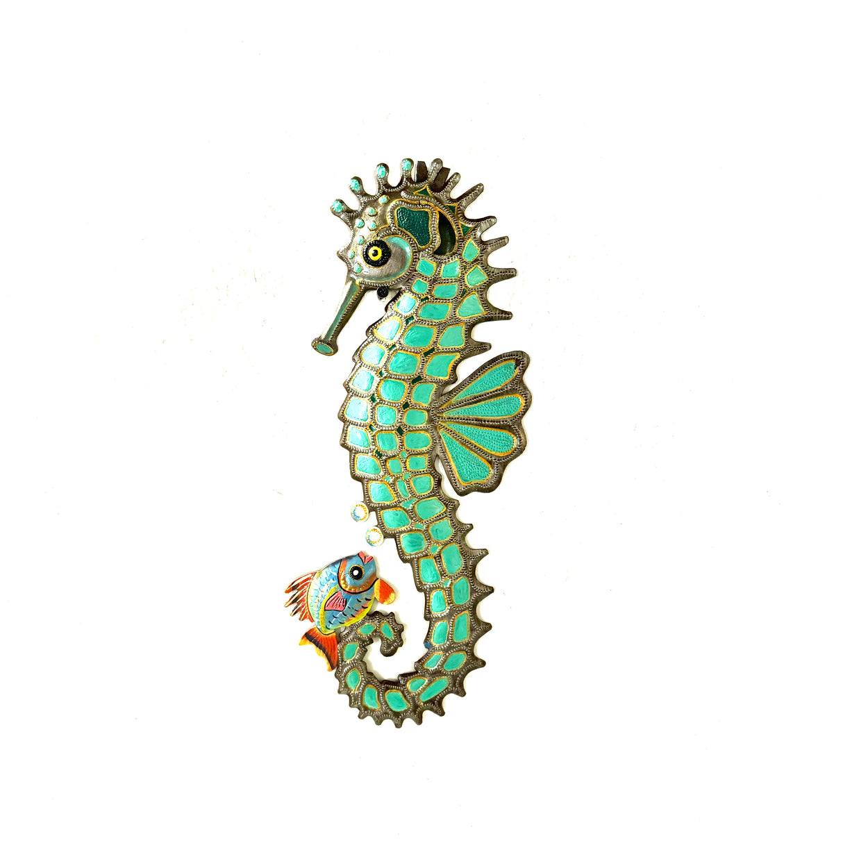 Turquoise Seahorse