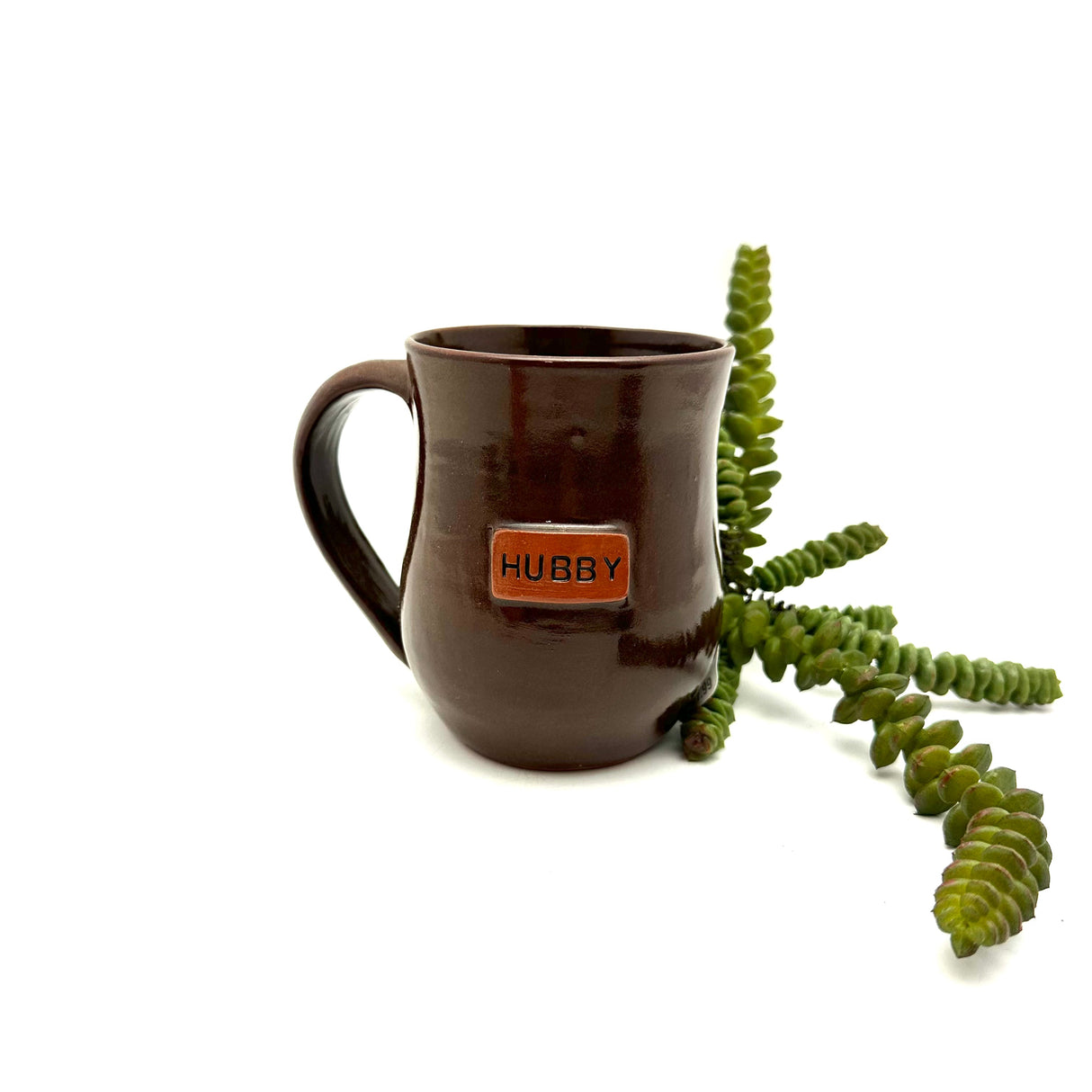 Hubby Mug- Brown