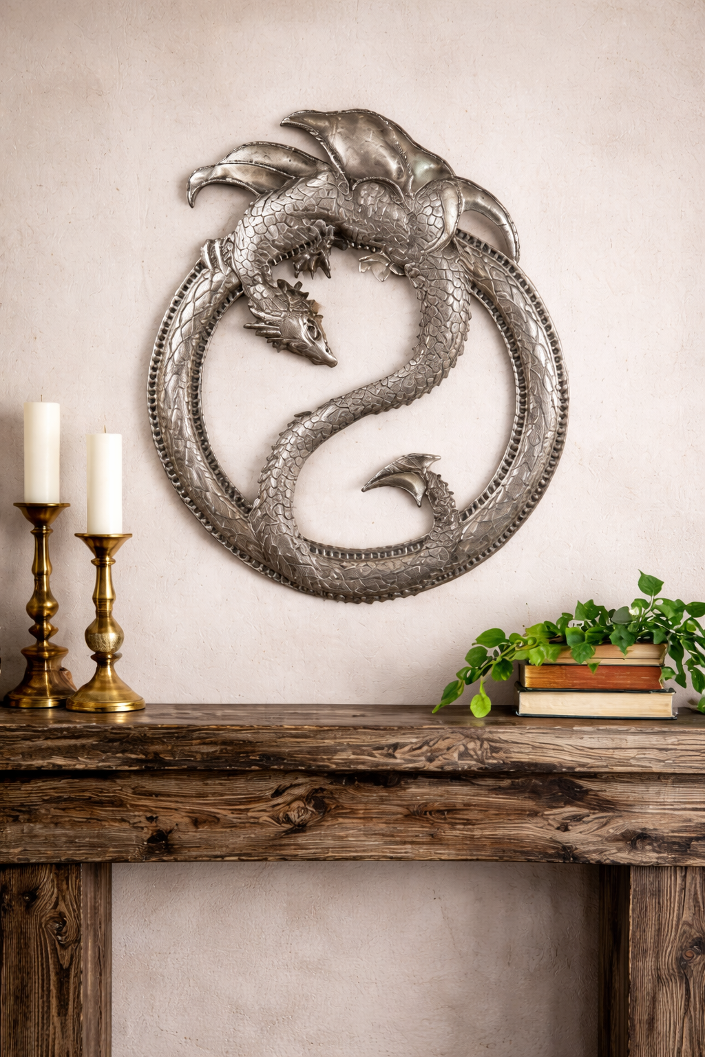 Dragon Ring Haitian Metal Art