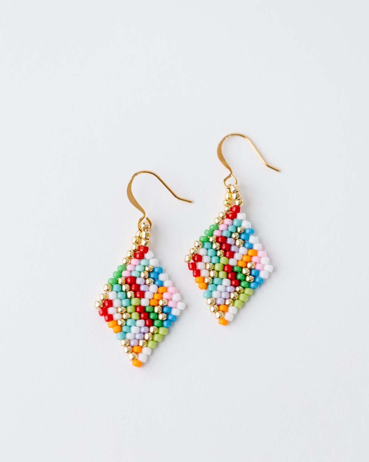 Beaded Confetti Earrings