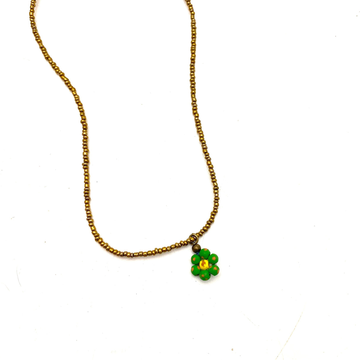 Ceramic Daisy Necklace