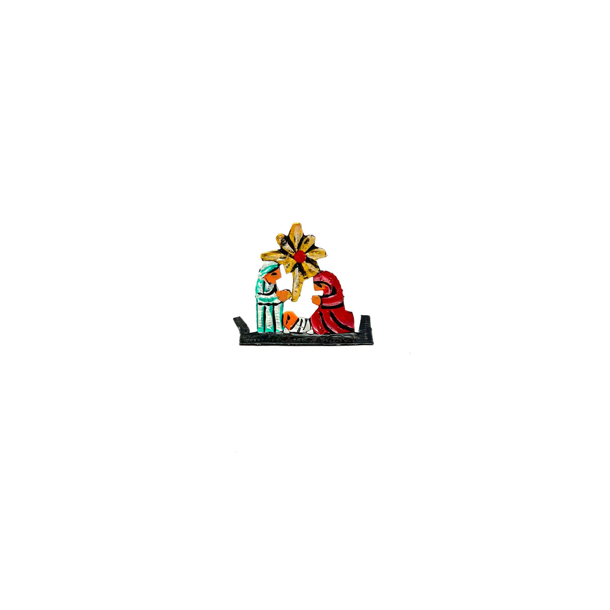 World’s Smallest Nativity- Painted