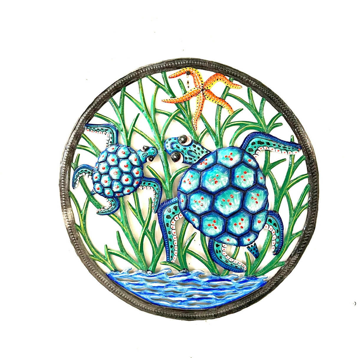 Mama Turtle Round