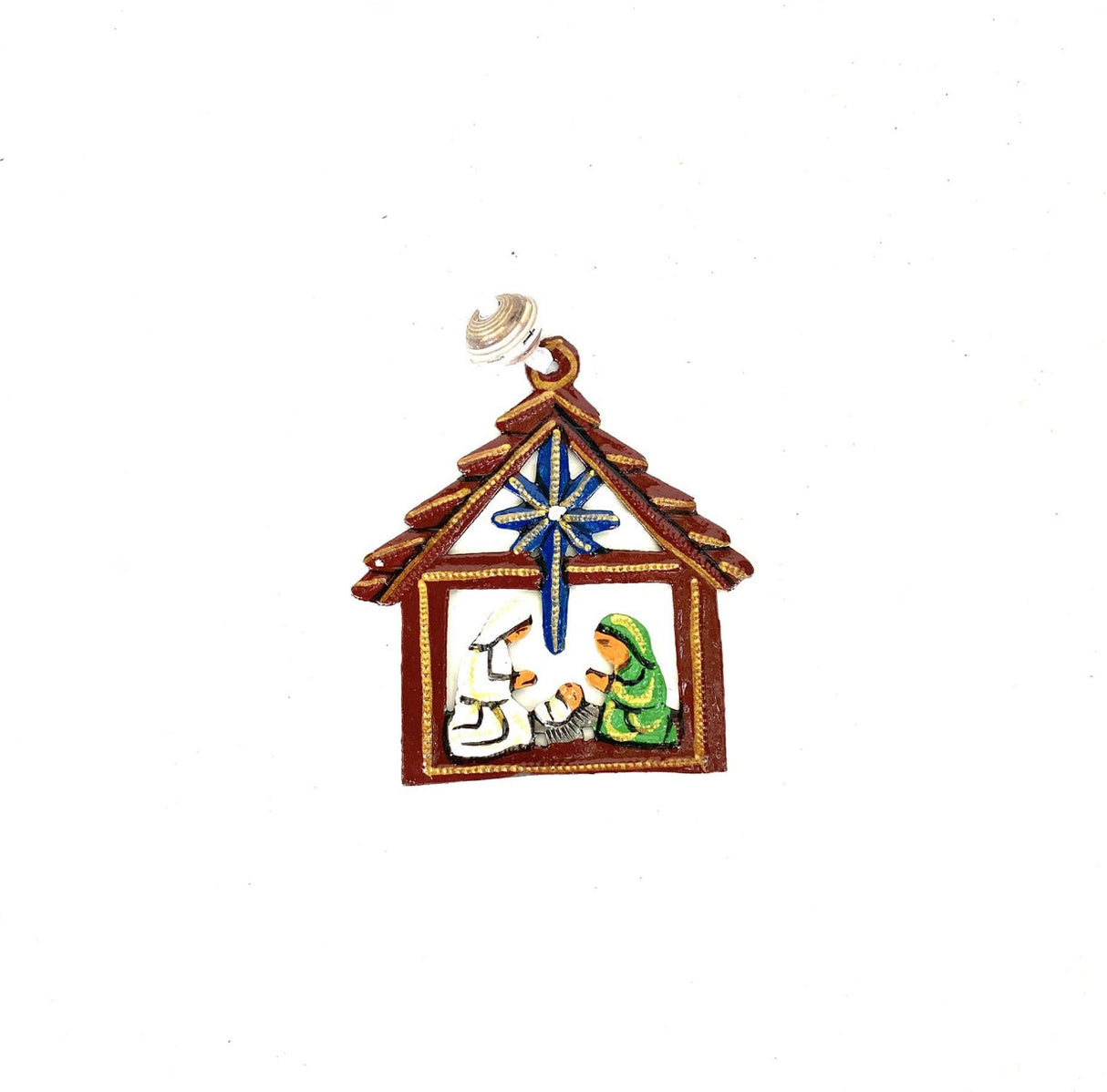 Star Tiny Nativity Ornament