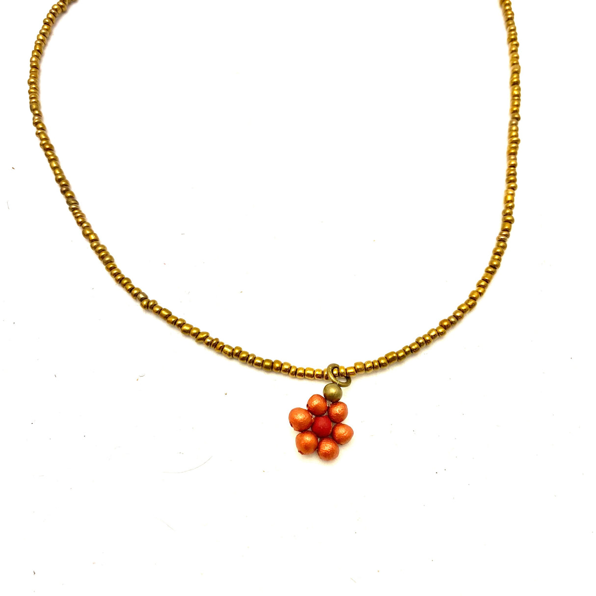 Ceramic Daisy Necklace