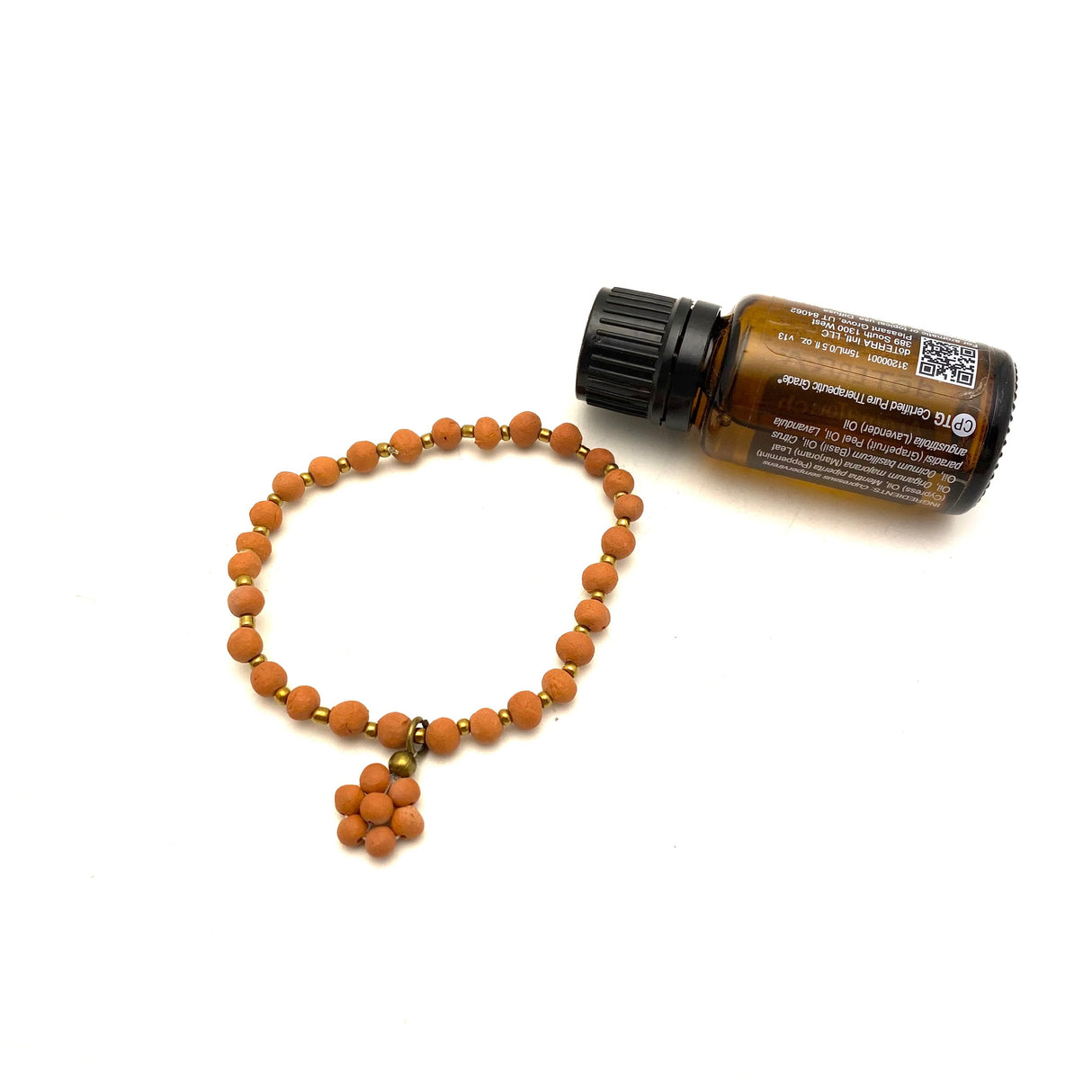 Ceramic Daisy Bracelet