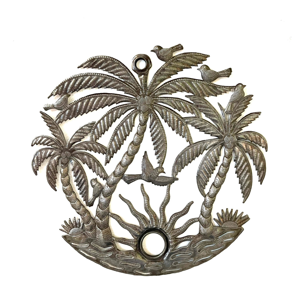 Palm Trees Oil Drum Top