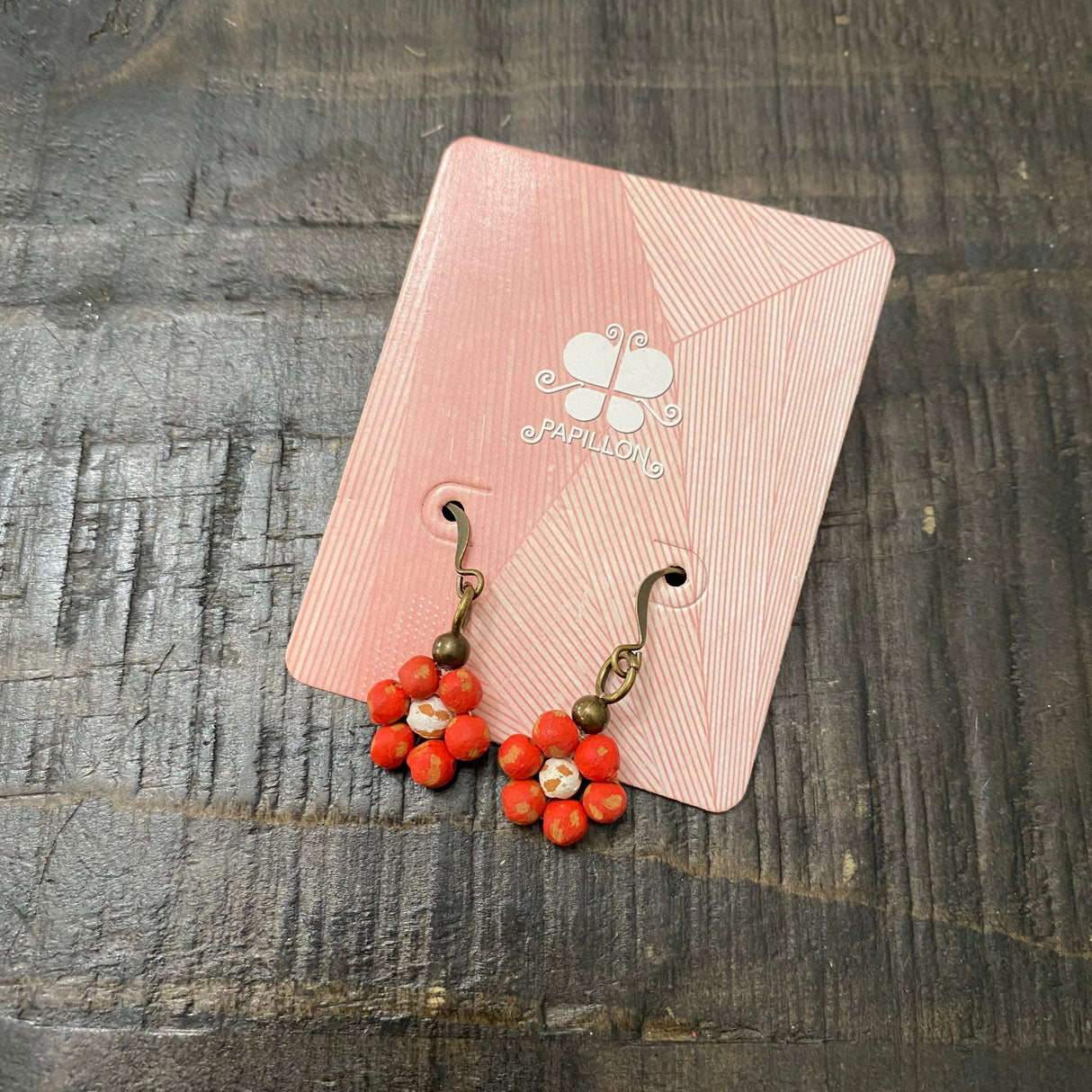 Ceramic Daisy Earring