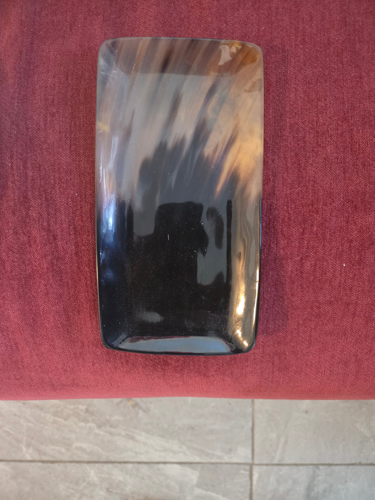 Horn Oval Serving Tray