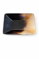 Black & Amber Horn Bowl