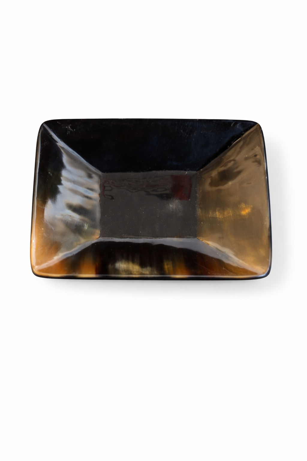 Dark Tortoiseshell Horn Bowl