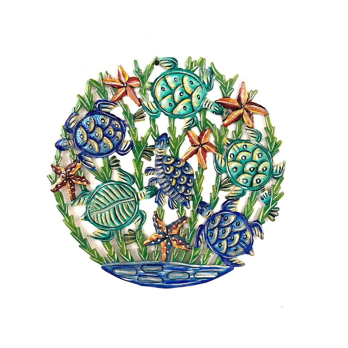 Medium Blue Green Turtle