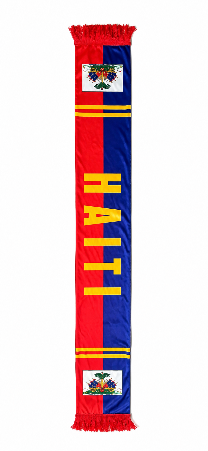 Haiti Satin Fan Scarf