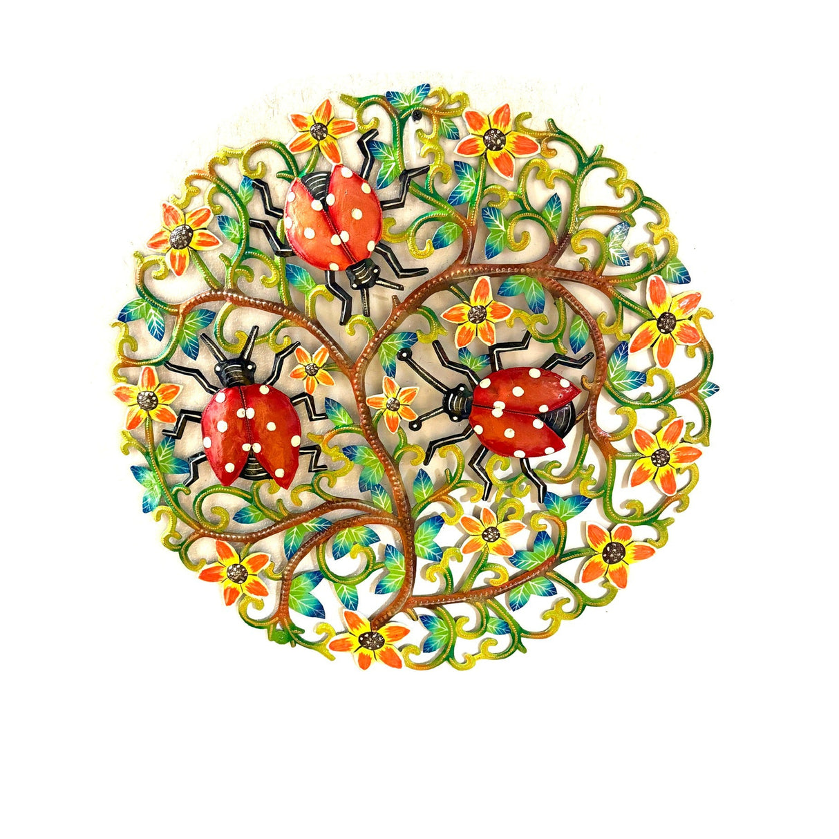 Ladybugs and Flowers