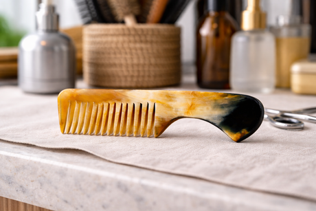Natural Horn Hair Comb