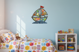 Daisy Boat- Painted