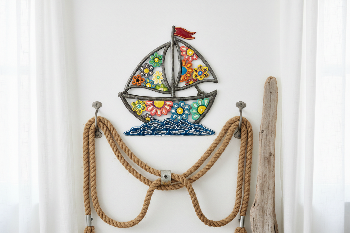 Daisy Boat- Painted