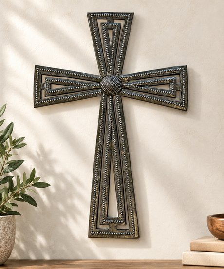 Decorative Cross Wall Art 9.5" x 6.5"
