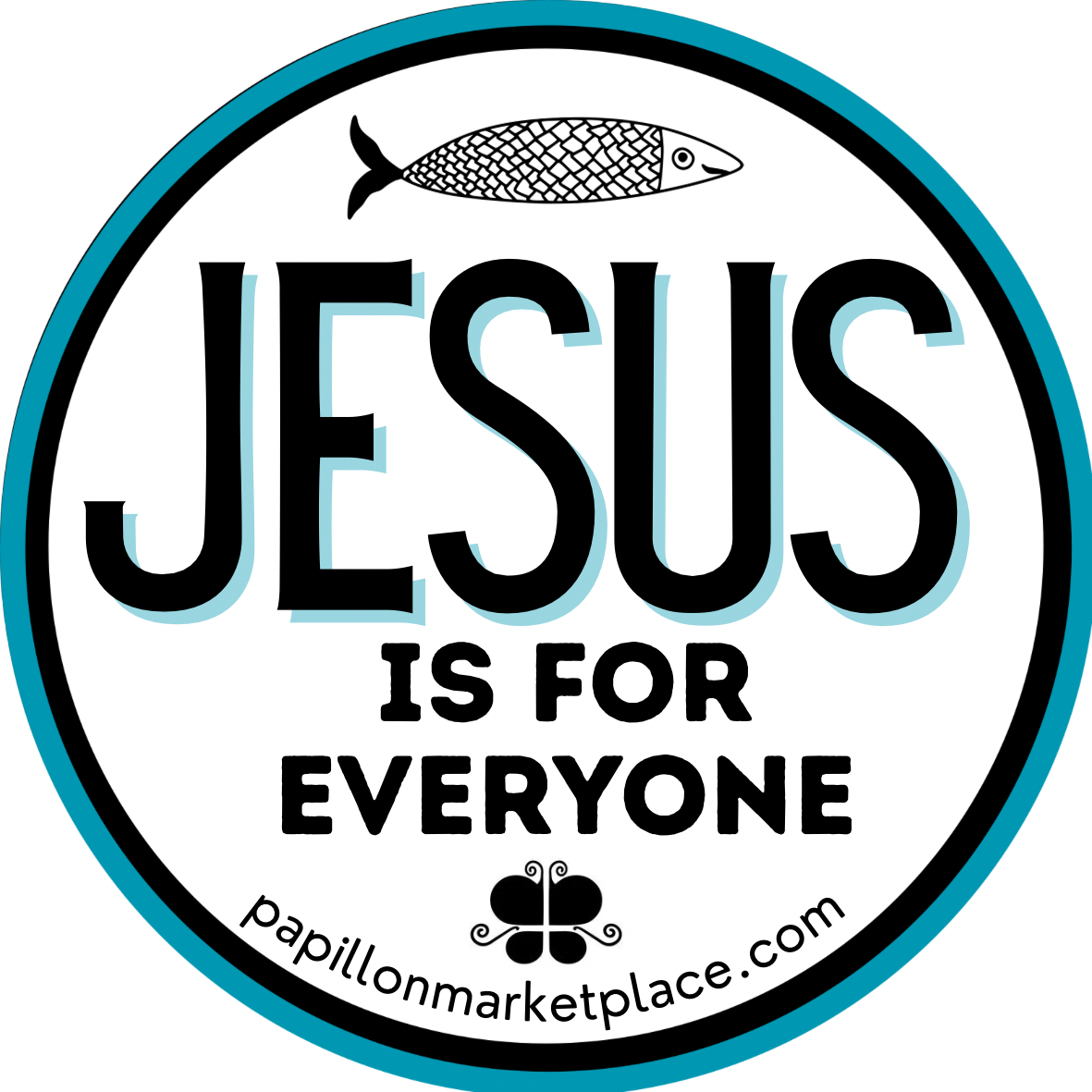 Jesus is for Everyone Sticker