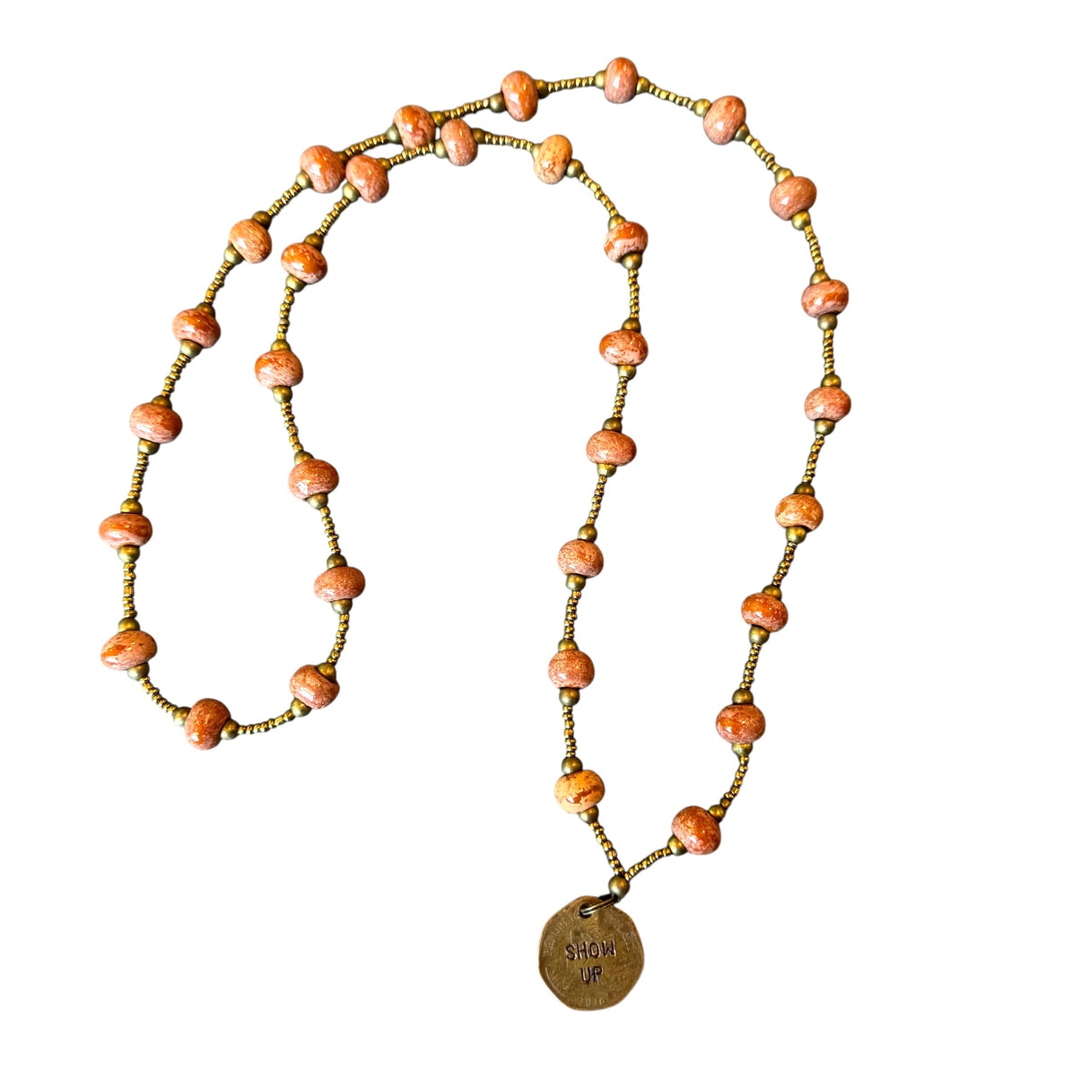 Show Up Coin Necklace