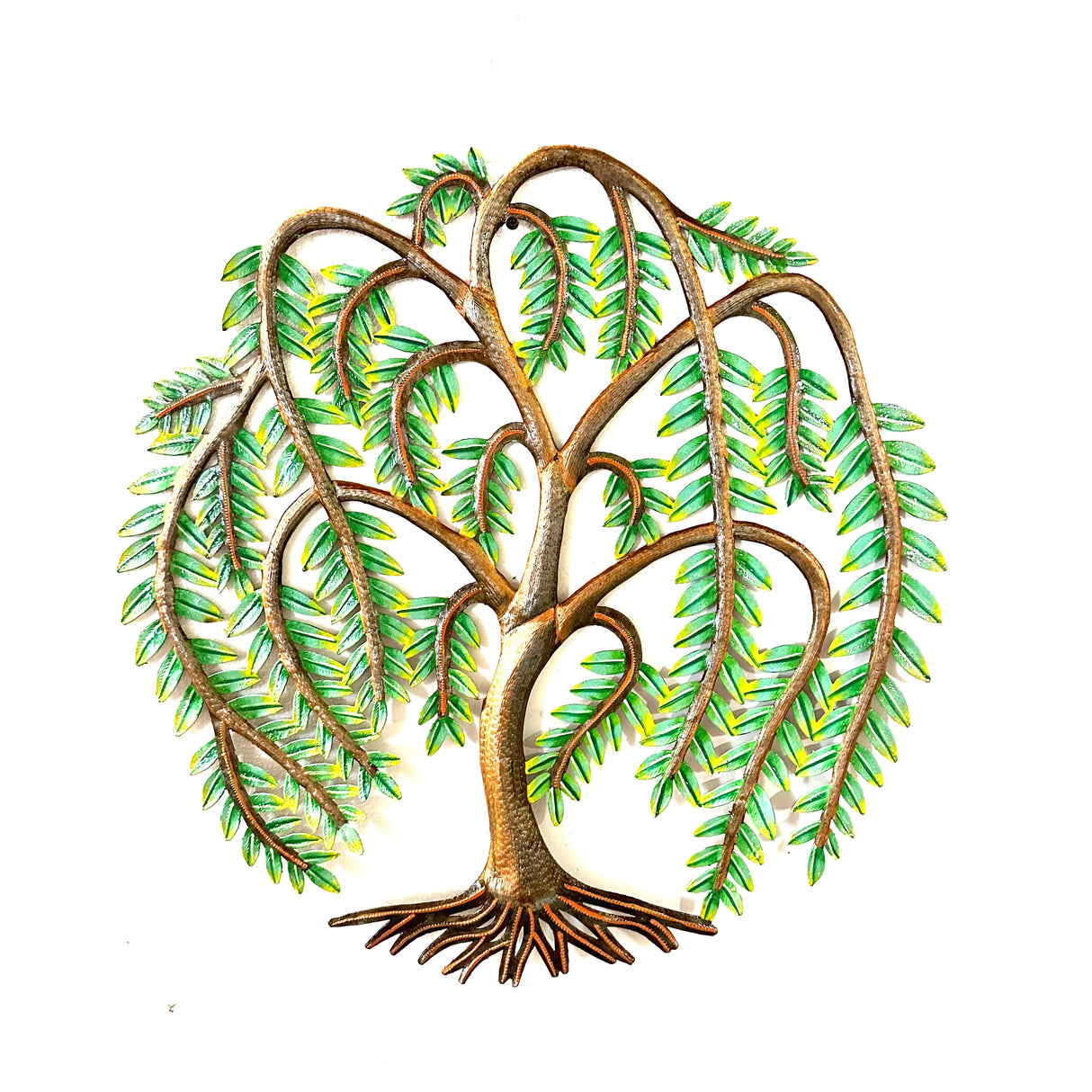 Green Willow Tree of Life