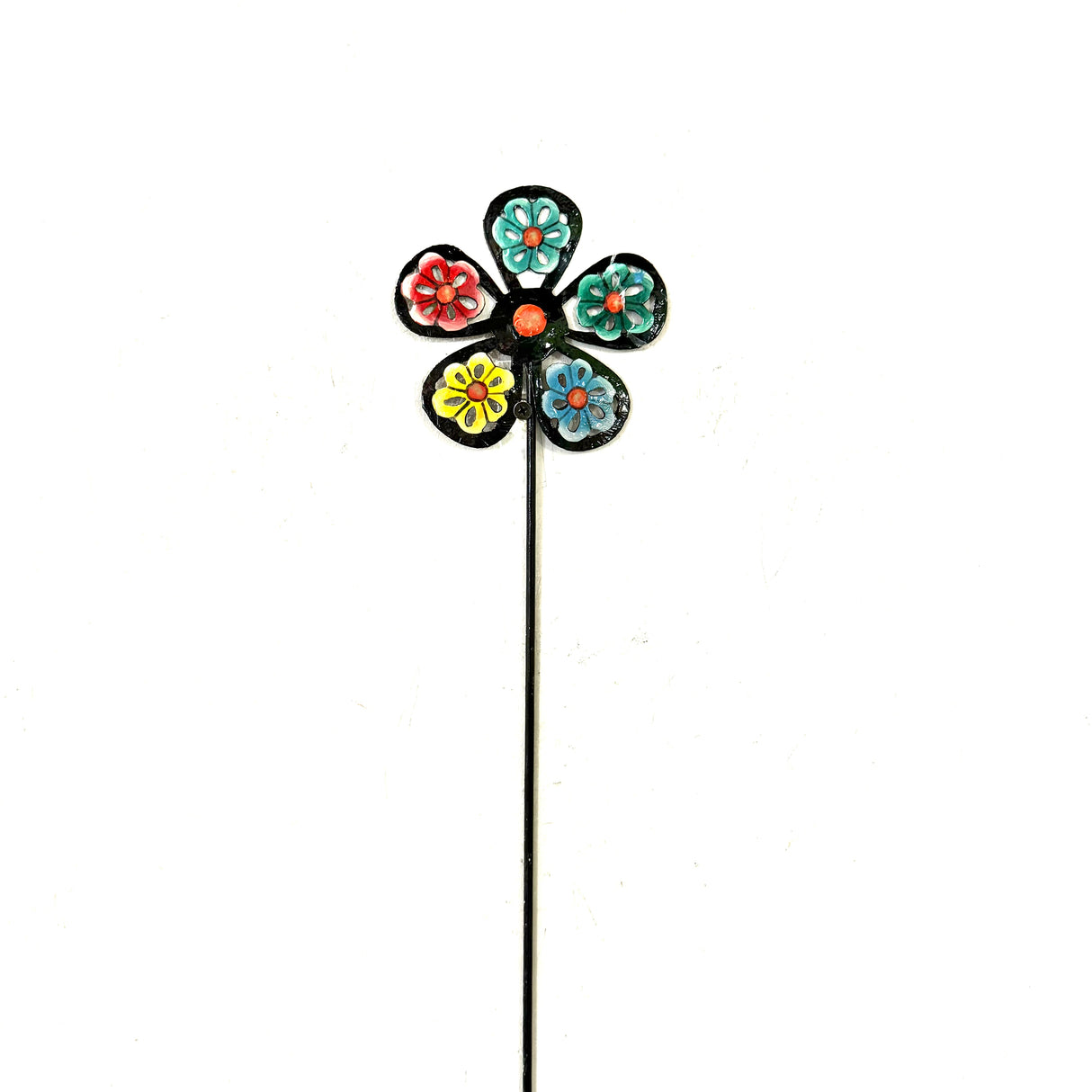 All the Colors Flower Garden Stake