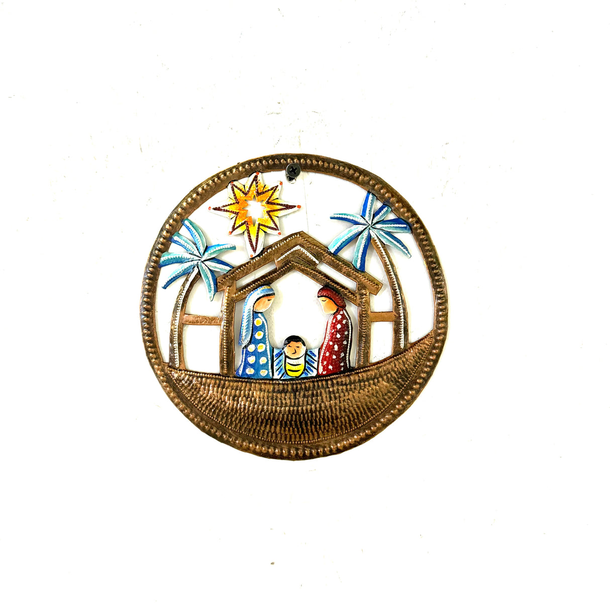 Small Round Nativity