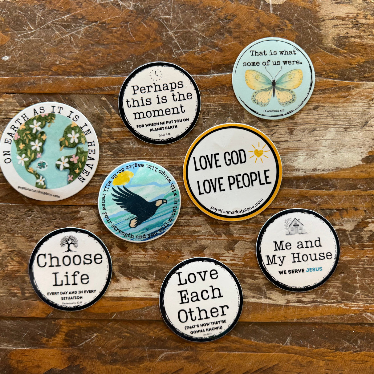 Faith Based Sticker Pack (Style 1)