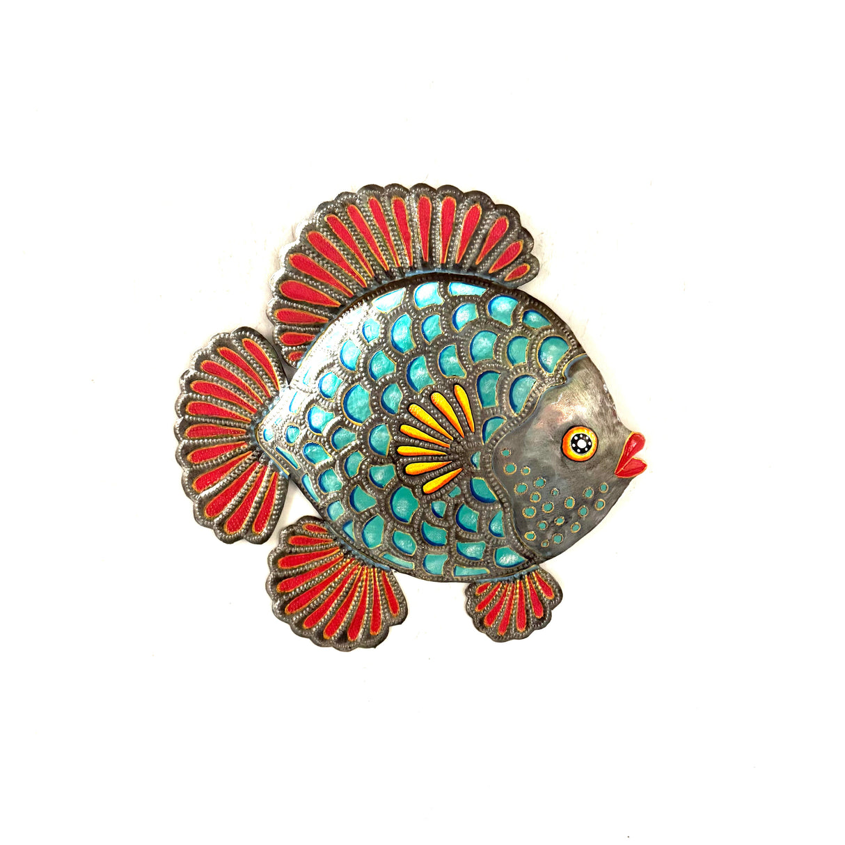 Medium Orilien Fish- Pink & Blue