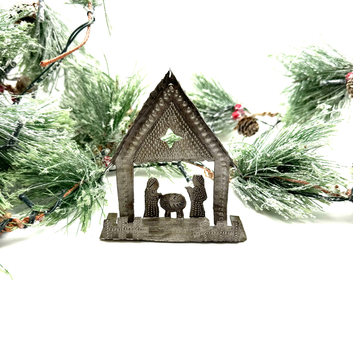 Mini Nativity with Fence