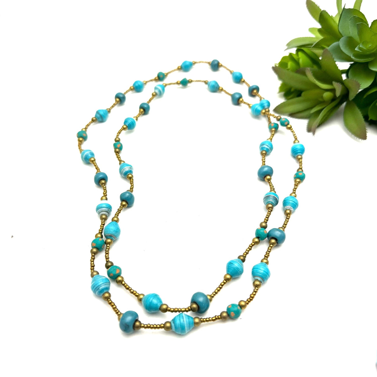 Haitian Signature Necklace - Turquoise