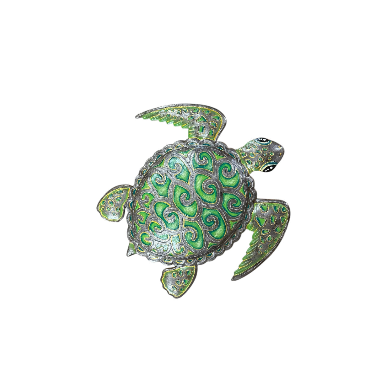 Medium Orilien Turtle- Green