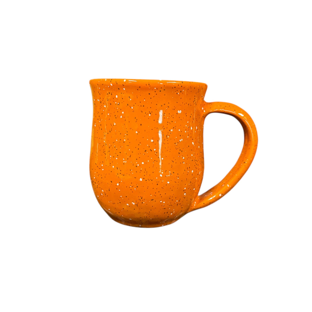 Handmade Mug - Speckled Orange A Peel