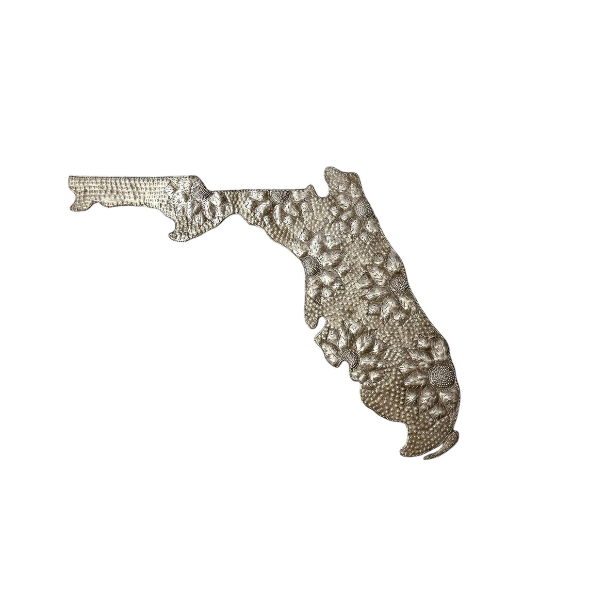 Florida Floral Metal Art