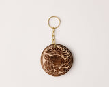 Hand Carved Jicara Key Chain