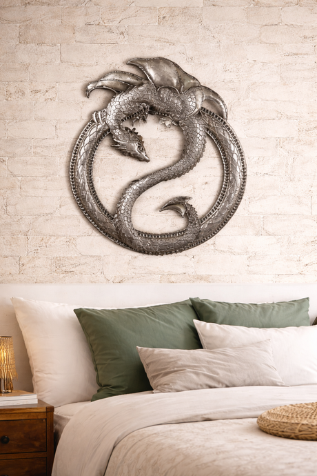 Dragon Ring Haitian Metal Art