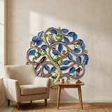 Medium Blue Tree of Life  Dimensions: 13"