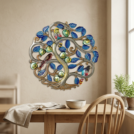 Medium Blue Tree of Life  Dimensions: 13"