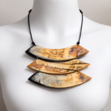 Horn Leaf Strand Necklace