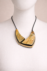 Horn Bib Statement Necklace