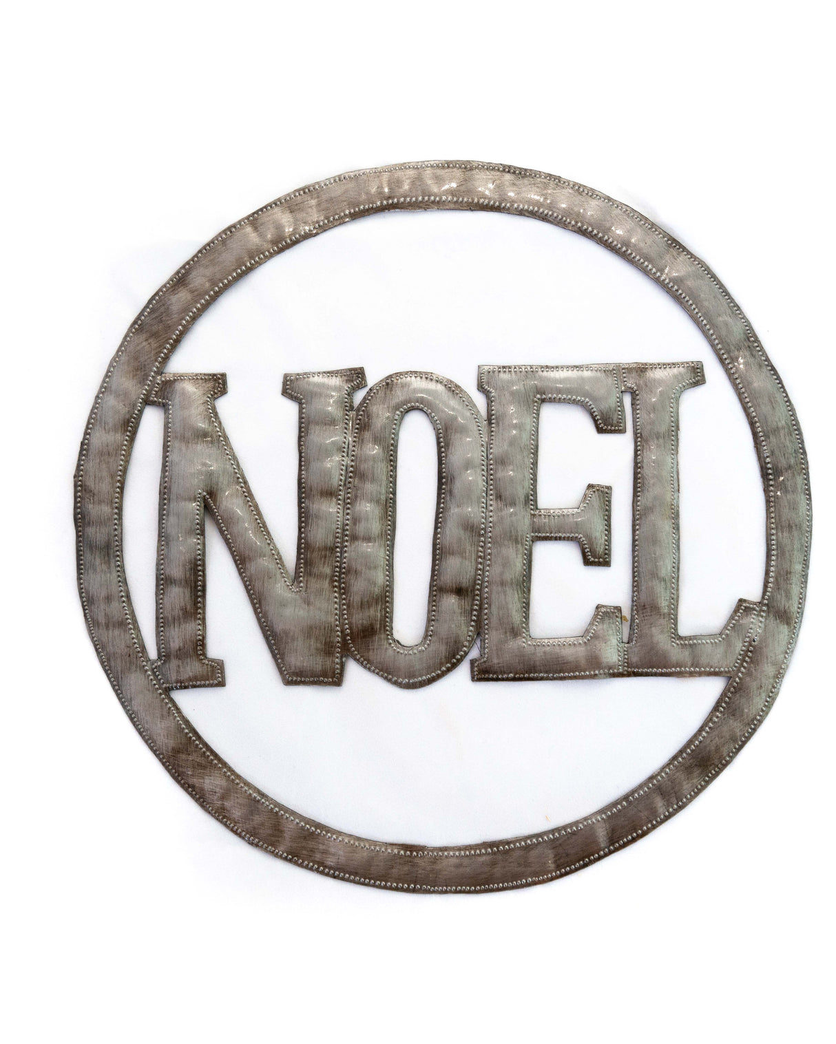 Noel Circle Metal Art