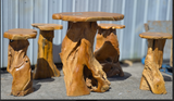 Teak Root Bar Set