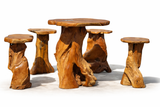 Teak Root Bar Set