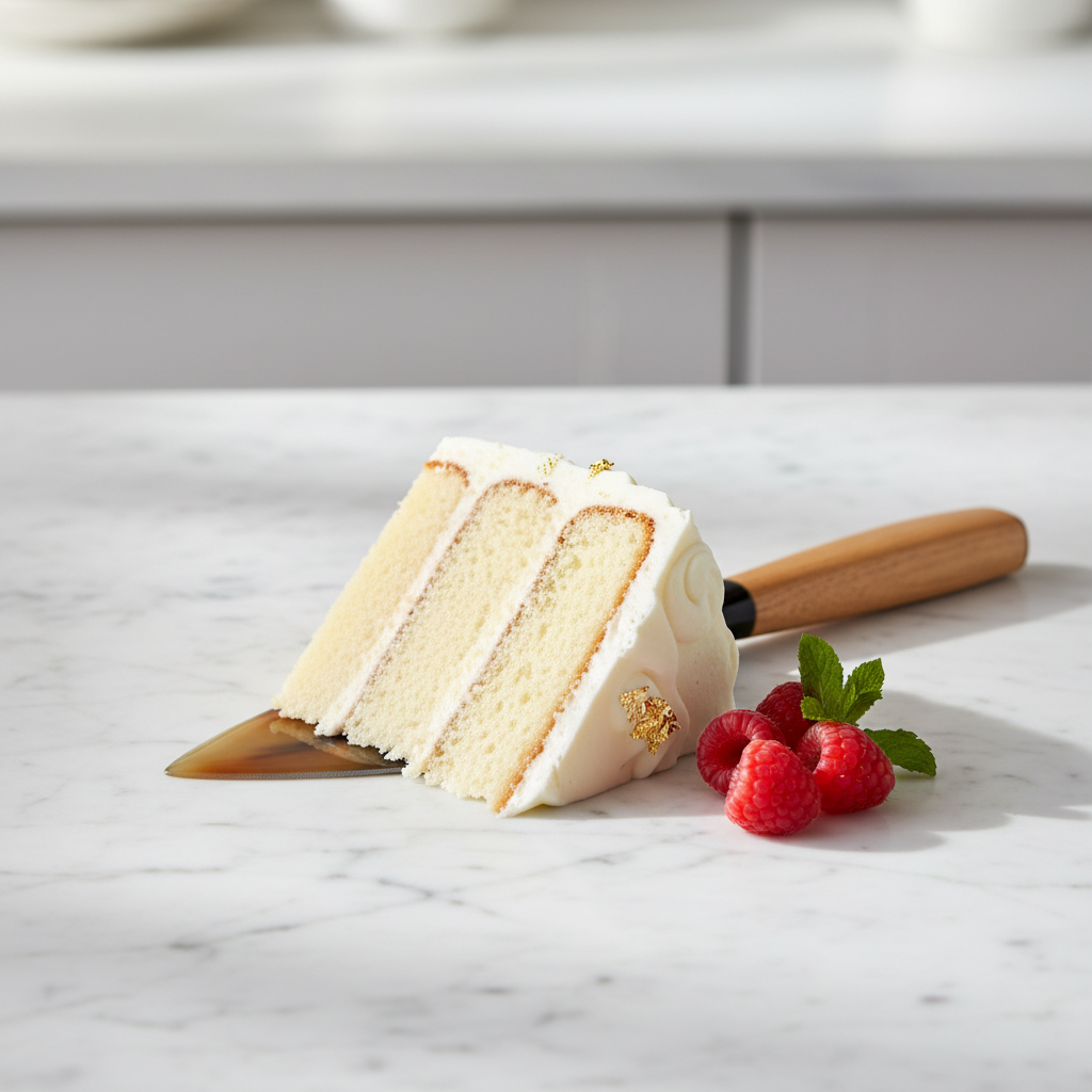 Horn Cake Server Close-up