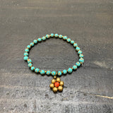 Ceramic Daisy Bracelet